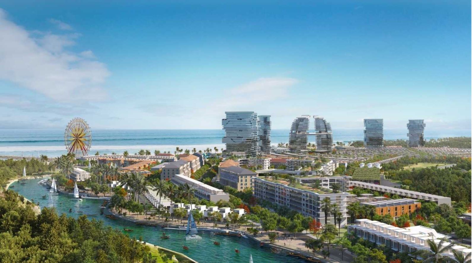  Trung tâm thương mại dịch vụ giải trí và du lịch biển Venezia Beach Bình Châu Bình Thuận 