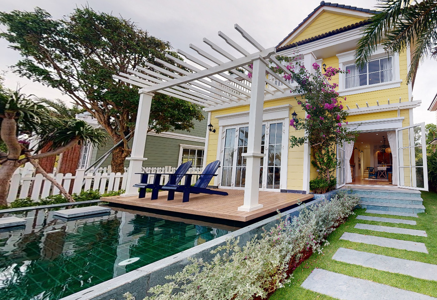 Mẫu Nhà Biệt Thự Villa Vàng tại Novaworld Phan Thiết